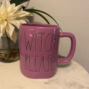 Rae Dunn WITCH PLEASE Halloween Mug New